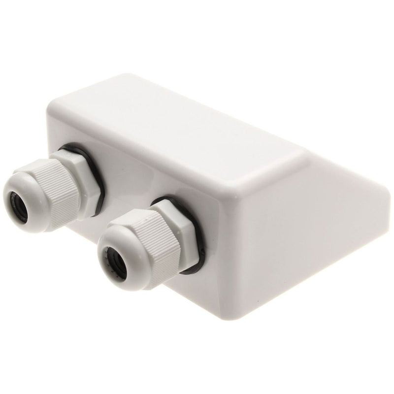 AG Twin White ABS Cable Entry Gland for Caravans & Motorhomes | Reliable and Ef AG - UK Camping And Leisure