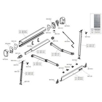 Fiamma Leg Support Foot for F43 Awnings (98673-364)