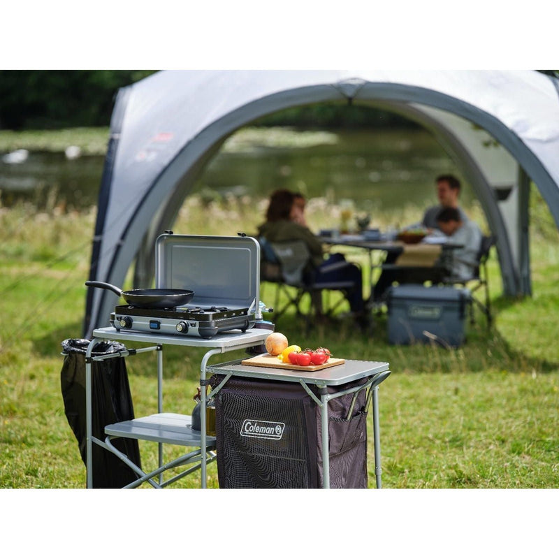 Campingaz Camping Kitchen 2 Maxi Double Burner Portable Camping Gas Stove Campingaz - UK Camping And Leisure