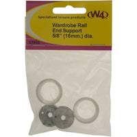 MDS1203 W4 Wardrobe rail end support 2 pack 37850