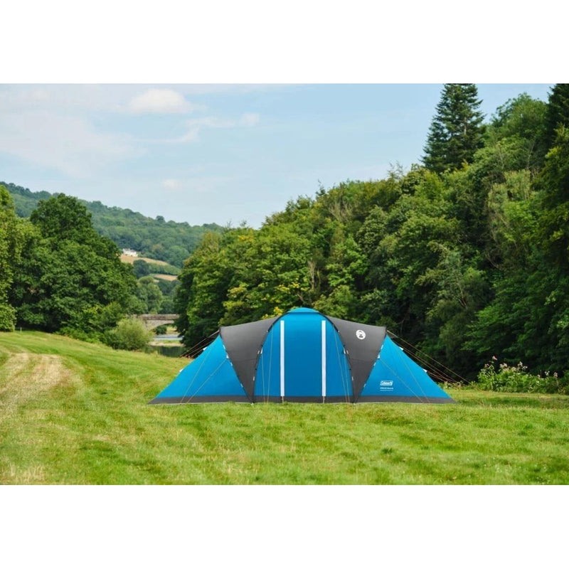 Coleman Spruce Falls 6-Person Tent Spacious Vis-à-Vis Family Camping - Image 4 of 12 | UK Camping and Leisure
