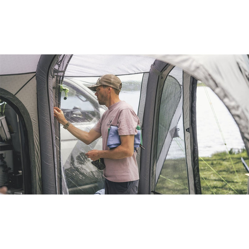 Outwell Wolfburg Air Driveaway Awning Campervan 175-200cm Low - View 6