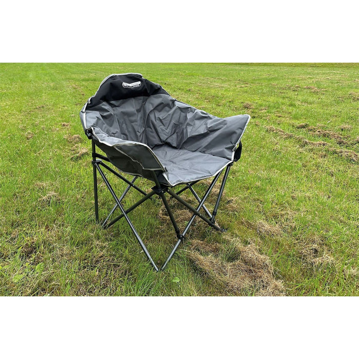 Autograph Cleveland chair Black Edition F3030BL Quest - UK Camping And Leisure