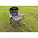 Autograph Dorset chair Black Edition F3021BL Quest - UK Camping And Leisure