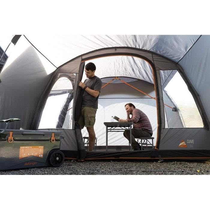 Vango Cove III Low Drive Away Awning Low Smoke Vango - UK Camping And Leisure