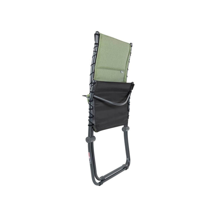 Crespo Lounger AP/262 Tex Comfort Green Crespo - UK Camping And Leisure