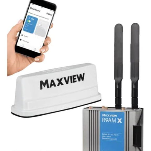 Maxview Roam X Campervan Mobile Wifi System White MXL057 Maxview - UK Camping And Leisure