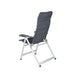 Crespo Chair AL/237 Deluxe Dark Grey Crespo - UK Camping And Leisure