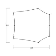 Outwell Canopy Tarp Shelter Free Standing / Porch Medium - View 3