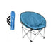 Blue Adult Bucket Camping Chair Padded High Back Folding Orca Moon Chair & Bag Summit - UK Camping And Leisure