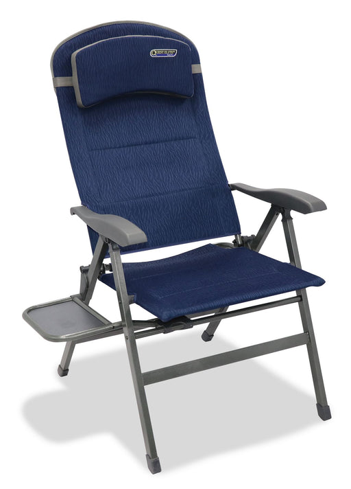 Quest Ragley Pro Comfort Camping Caravan Chair with Side Table Quest - UK Camping And Leisure