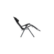 Crespo Zero Gravity Chair AP/232 Air Deluxe Black Crespo - UK Camping And Leisure