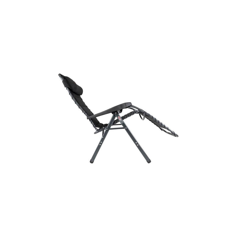 Crespo Zero Gravity Chair AP/232 Air Deluxe Black Crespo - UK Camping And Leisure