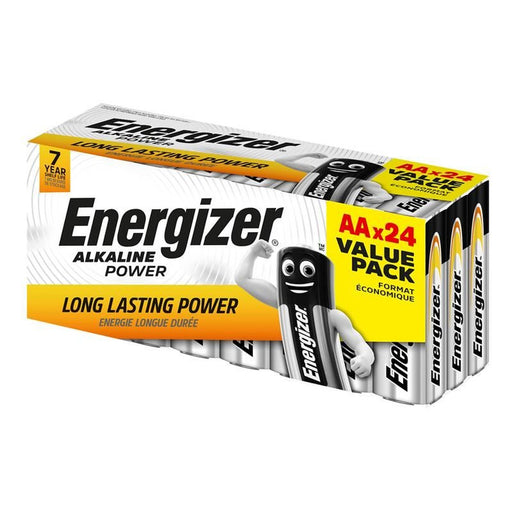 Energizer AA Cell Alkaline Power Batteries (Pack 24) Energizer� - UK Camping And Leisure