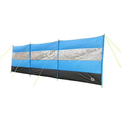 Olpro Blue Compact Vision Windbreak | lightweight, beach