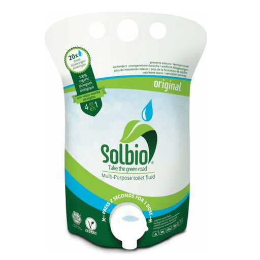 Solbio Original Organic Toilet Fluid 0.8L 542503372001 UK Camping And Leisure - UK Camping And Leisure