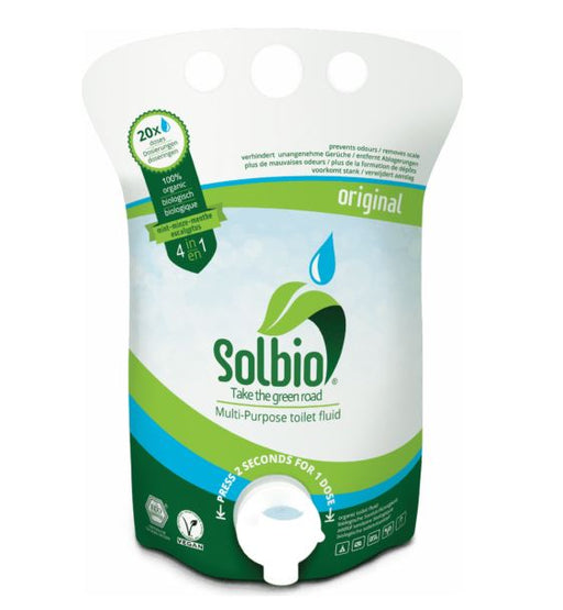 Solbio Original Organic Toilet Fluid 0.8L 542503372001 UK Camping And Leisure - UK Camping And Leisure