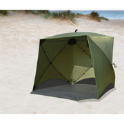 Quest Screen House 4 Mini pop up Gazebo Green Quest - UK Camping And Leisure
