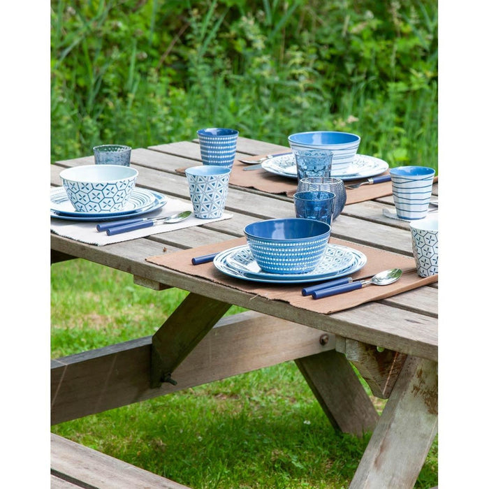 Bo-Camp Tumbler Mix & Match Abs 200 ml 4 Pieces Blue Bo-Camp - UK Camping And Leisure