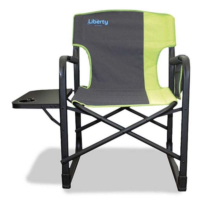 Liberty Director Chair Outdoor Camping Folding Side Table Lime Liberty - UK Camping And Leisure