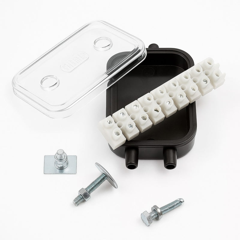 10 WAY RUBBER JUNCTION BOX (MAYPOLE) BK - View 2