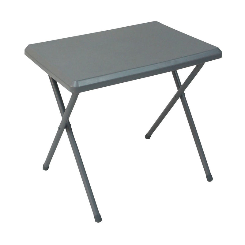 Quest Fleetwood Low Grey Folding Camping Table Quest - UK Camping And Leisure