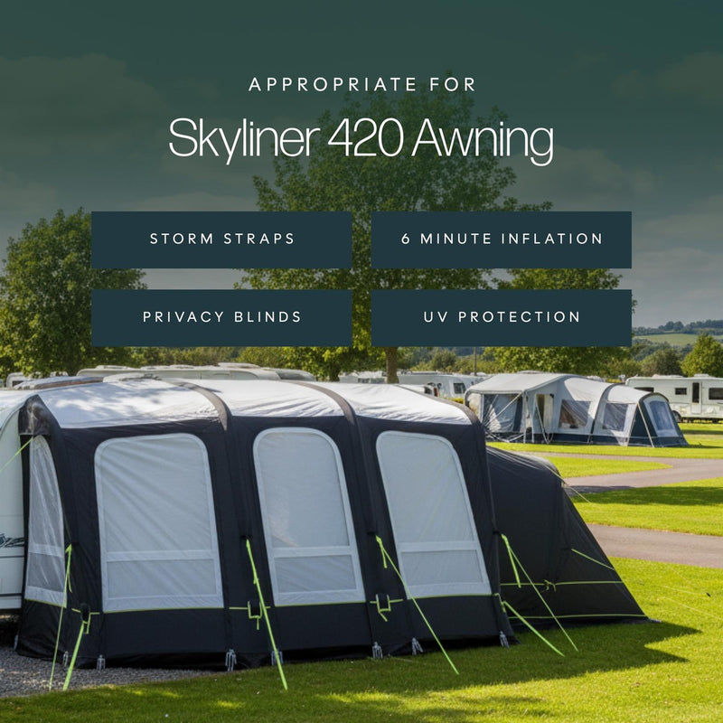 Leisurewize Skyliner 420 Inflatable Caravan Sleeping Annex - View 5