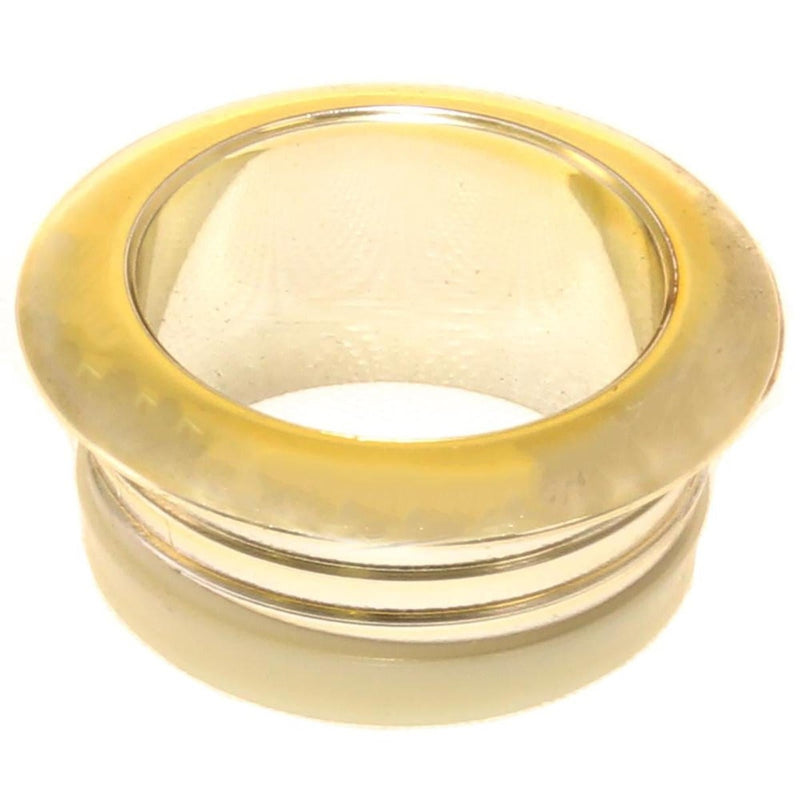 Mini Rosette Flush Fit Polished Brass AG - UK Camping And Leisure