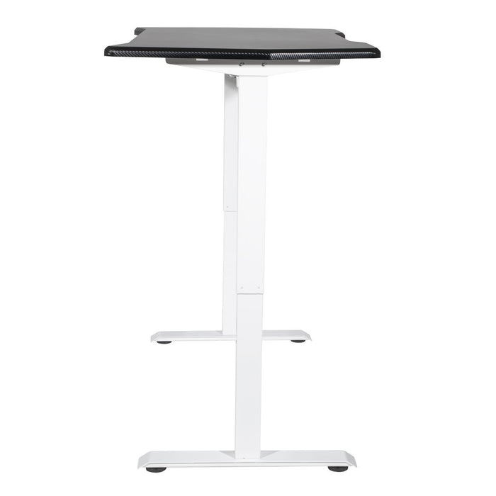 Dellonda Single Motor Ultra-Quiet Adjustable-Height Electric Sit/Stand Desk Dellonda - UK Camping And Leisure