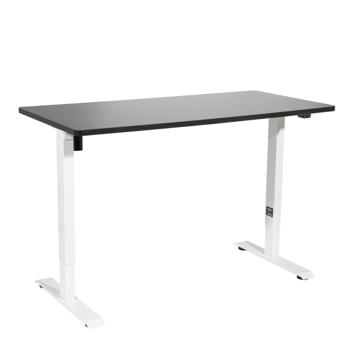 Dellonda Single Motor Adjustable-Height Electric Sit/Stand Desk - Black Desktop Dellonda - UK Camping And Leisure