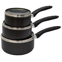 Quest Saucepan Set x 3