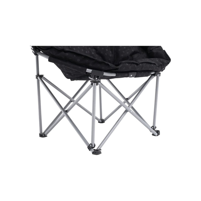 Outwell Casilda Camping Moon Chair Camping Moon Black Folding Outwell - UK Camping And Leisure