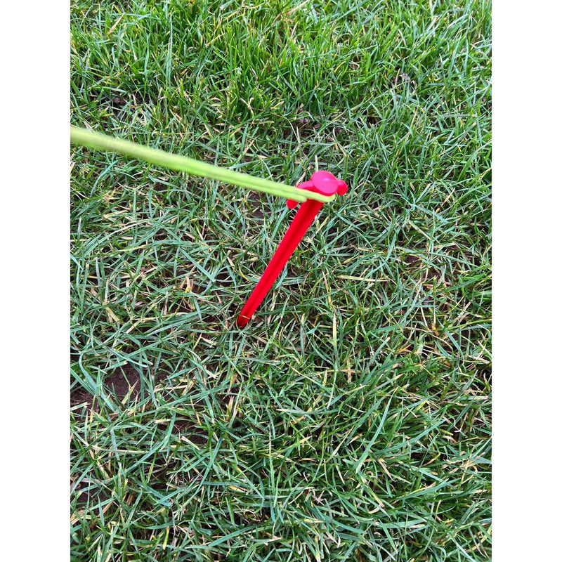 Olpro Plastic Tent Pegs Pack of 6 Extra Long 30cm