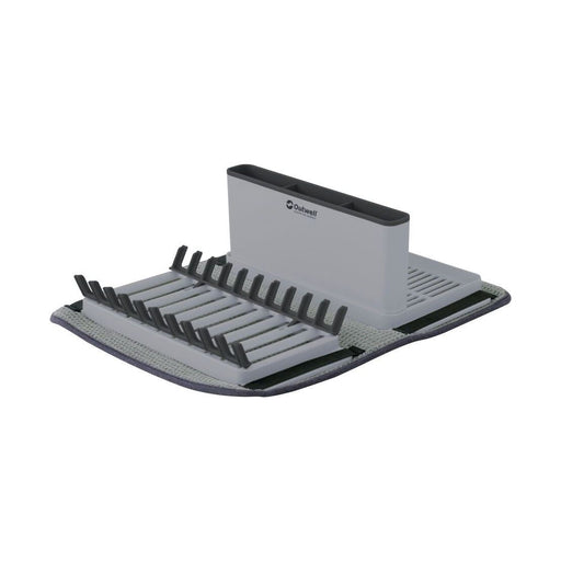 Outwell Dunton Foldable Dish Rack w/Sponge Drain Camping Outwell - UK Camping And Leisure