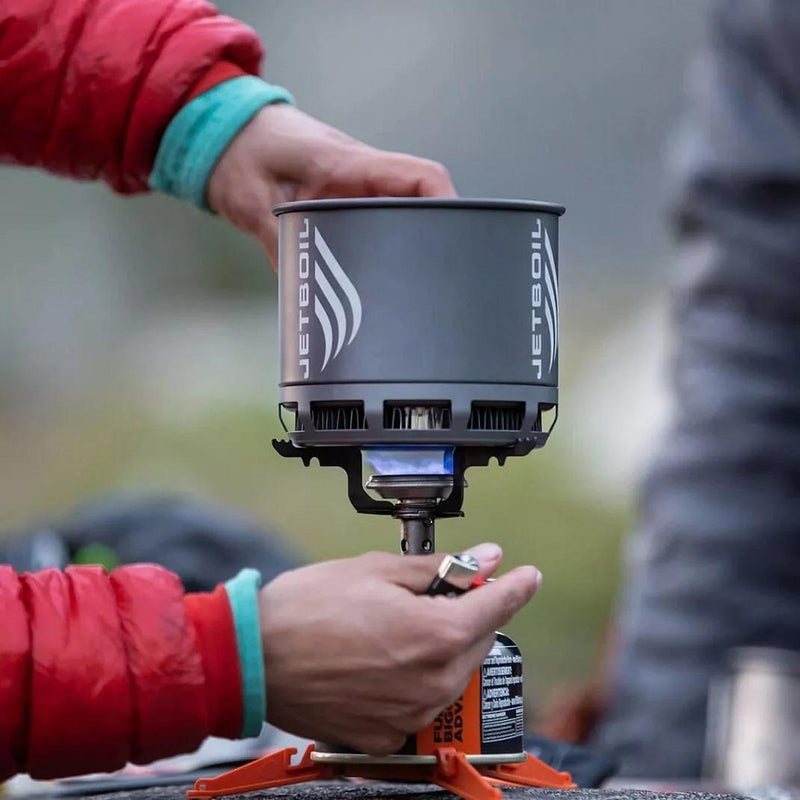 Jetboil Stash Ultralight Camping & Backpacking Stove Cooking System - Grey Jetboil - UK Camping And Leisure