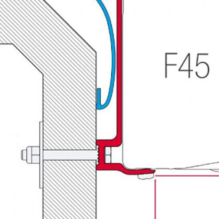 Fiamma Kit for Laika X 2008 (98655-761) Fiamma - UK Camping And Leisure