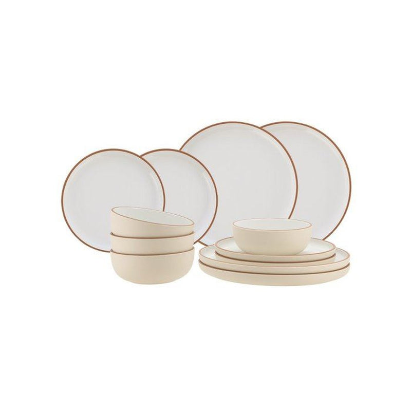 Travellife Avila (Rpet) Dinner Set 12Pc White | UK Camping and Leisure