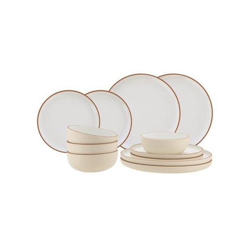 Travellife Avila (Rpet) Dinner Set 12Pc White | UK Camping and Leisure