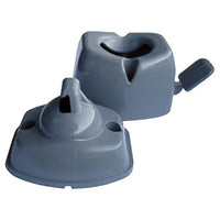 Lever Release Door Retainer Grey