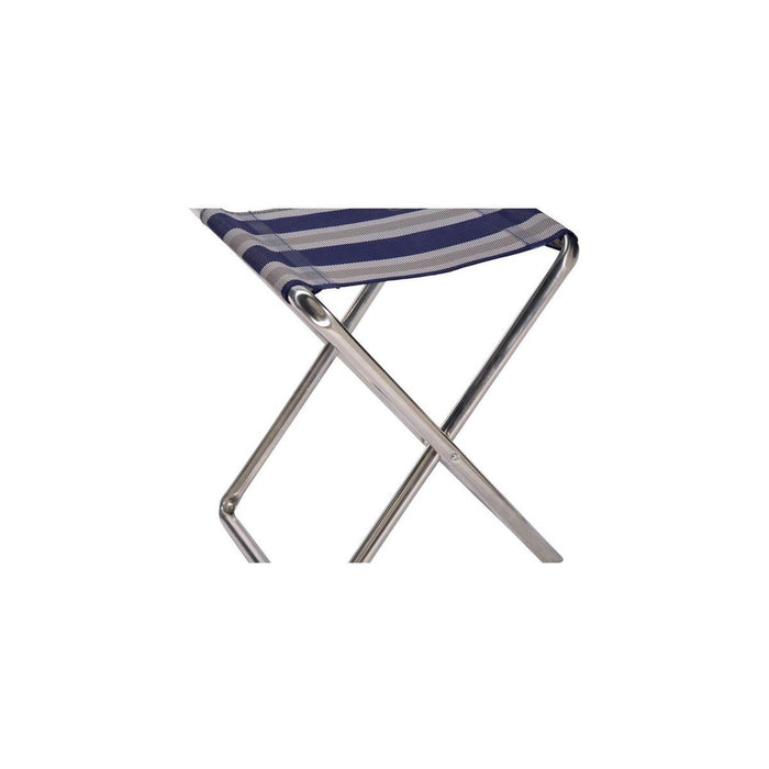 Crespo Stool/Footrest AL/301 Dark Grey Crespo - UK Camping And Leisure