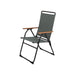 Bo-Camp Industrial Collection Folding Chair Segrell Green Bo-Camp - UK Camping And Leisure