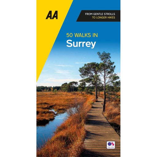 AA 50 Walks In Surrey 9780749583286 AA - UK Camping And Leisure