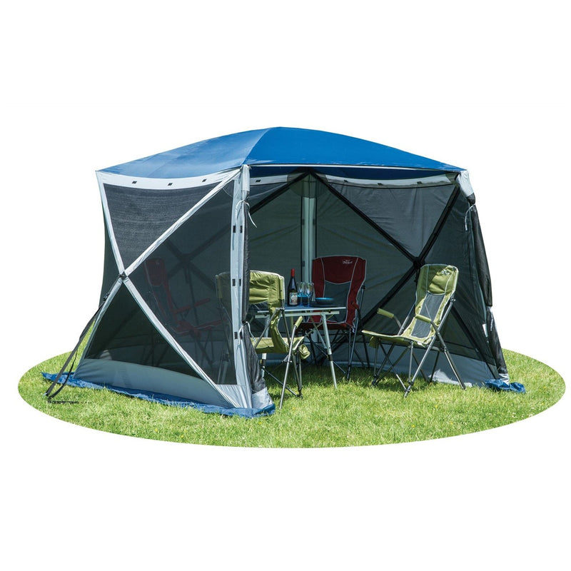 Instant pop up Gazebo Screen House 4 (inc 1 pair of sidewalls) Quest - UK Camping And Leisure