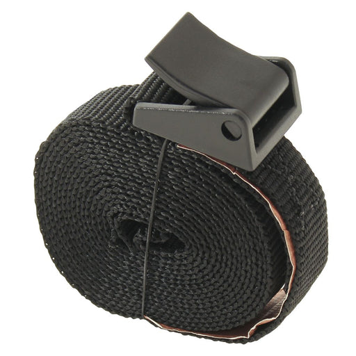 Mini Strap 2m Black Single Nova - UK Camping And Leisure