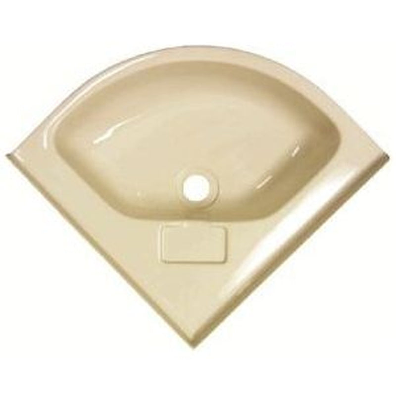 Corner Bowl 14" X 14" Ivory T/110 IVORY UK Camping And Leisure - UK Camping And Leisure