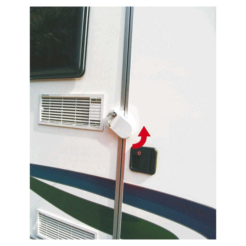 Fiamma Safe Door 3 White New 08021-02- Fiamma - UK Camping And Leisure