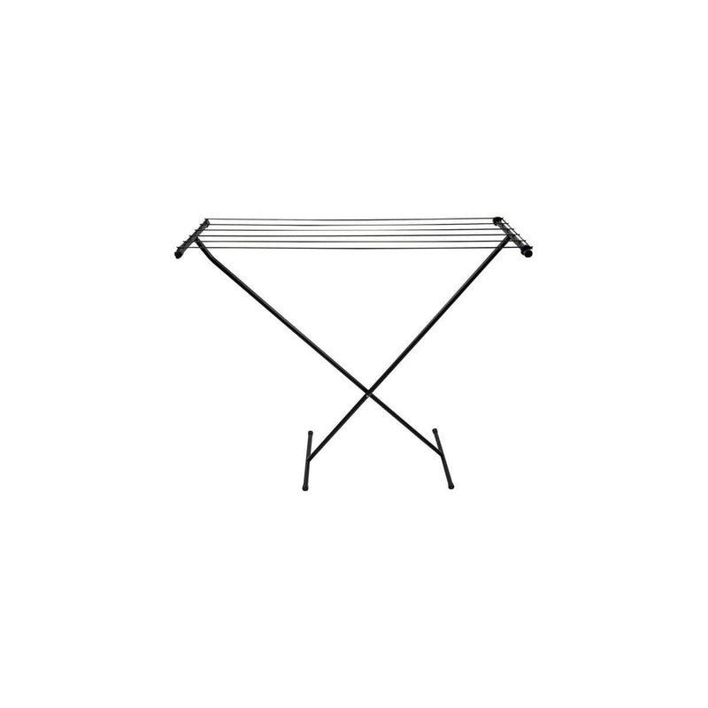 Bo-Camp Drying Rack Compact Steel Scissor Model Black 5.5M Bo-Camp - UK Camping And Leisure
