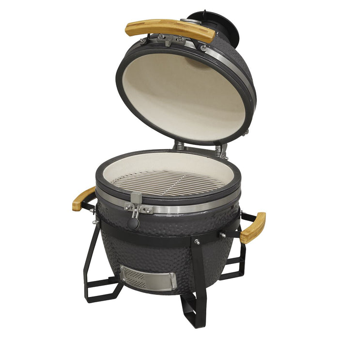 Dellonda Deluxe 16"(40cm) Ceramic Kamado Style BBQ DG158 Dellonda - UK Camping And Leisure