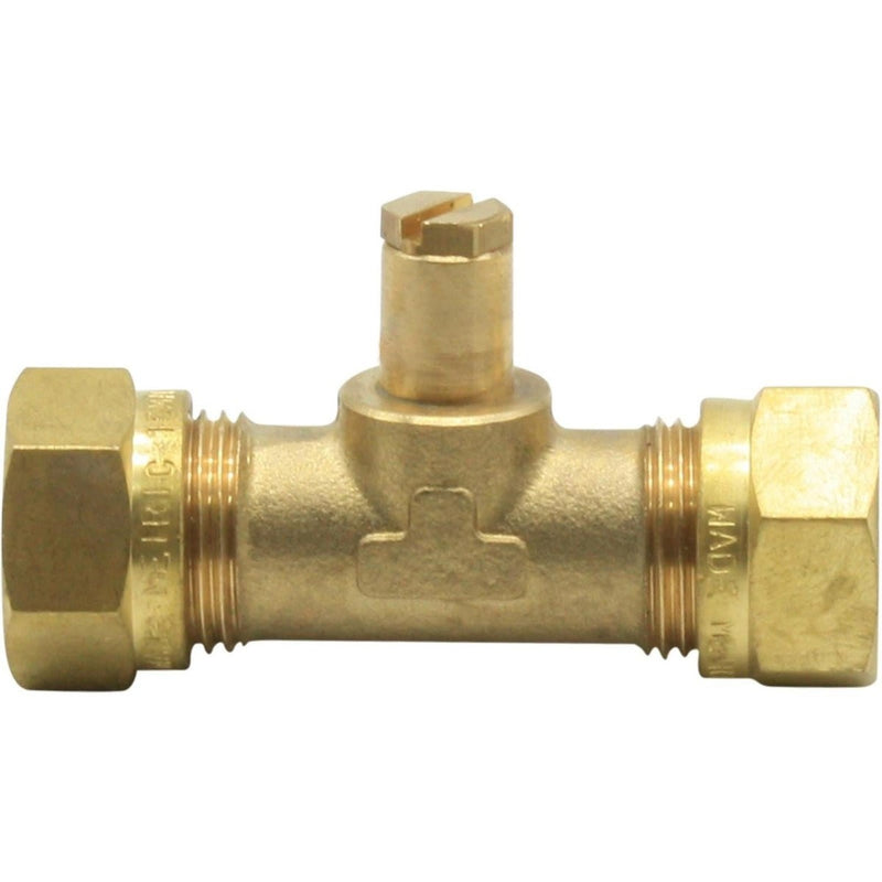 AG Gas Test Point Union Fitting (10mm OD Pipe) AG - UK Camping And Leisure