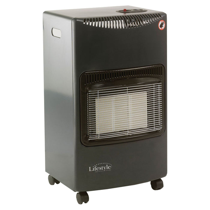 Large Gas Cabinet heater Grey 505-116 Quest - UK Camping And Leisure